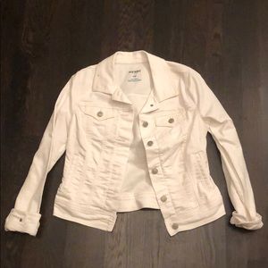 White Jean jacket